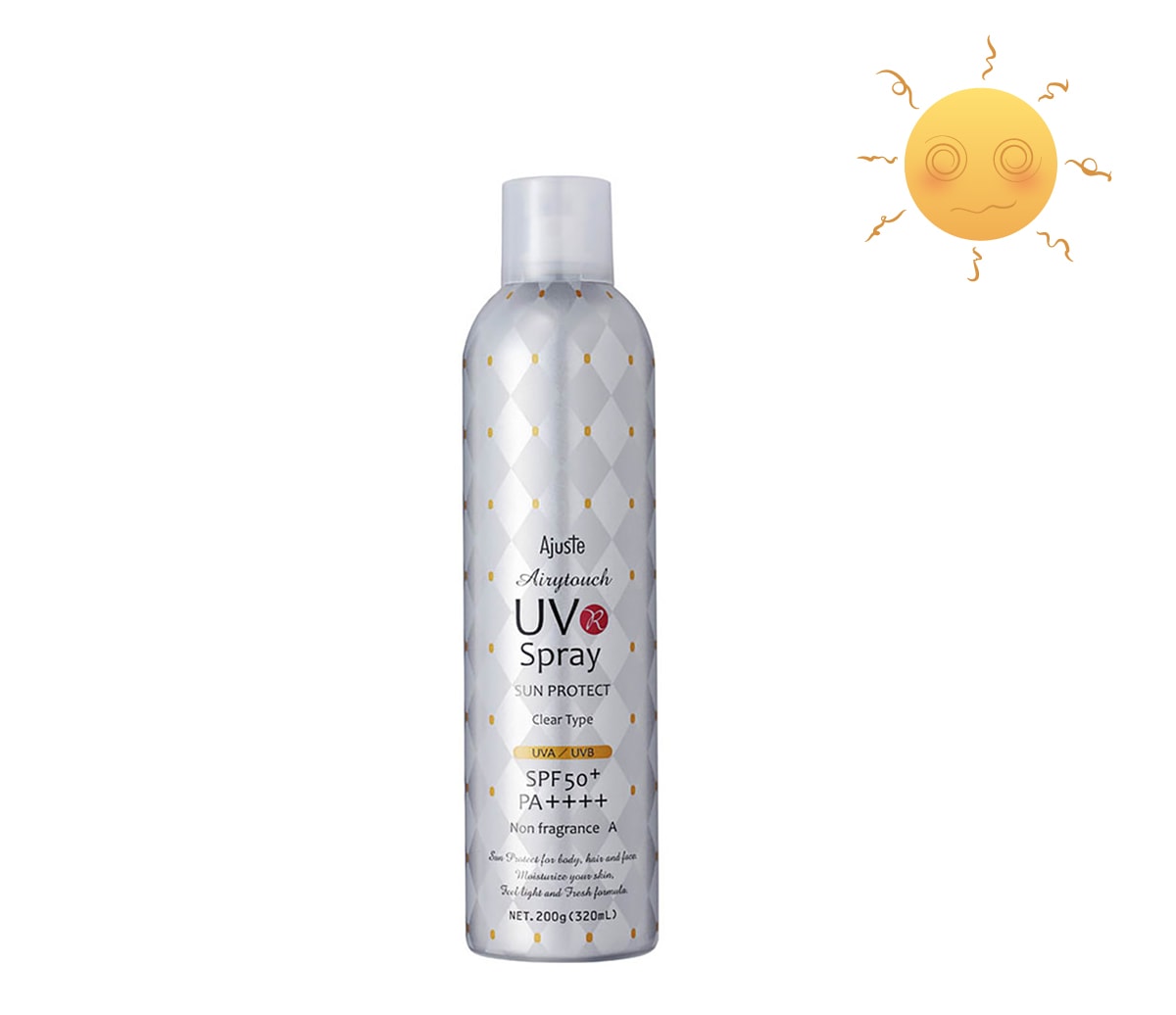 Ajuste Uv Spray Sun Protect Spf 50+ Non Fragrance A